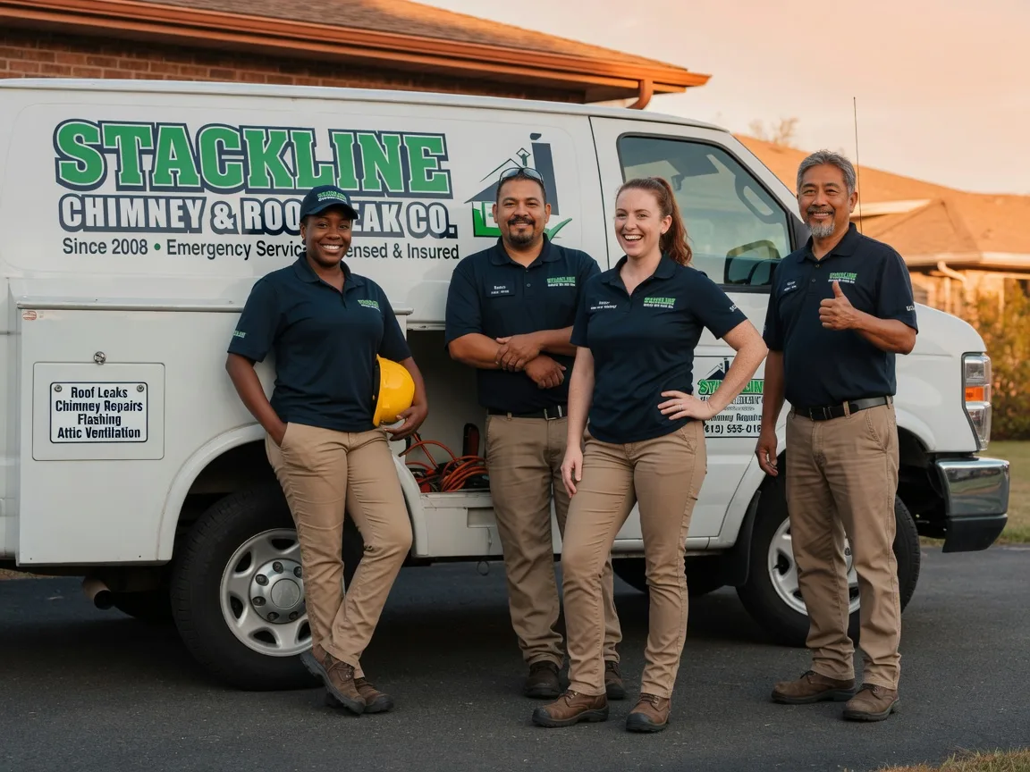 Chimney flashing repair company in Almont, CO